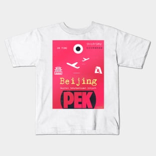 PEK Beijing airport Kids T-Shirt